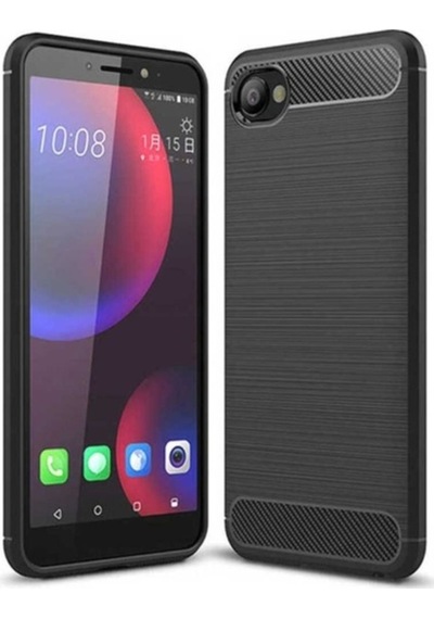 Htc Desire 12 Kılıf Zore Room Silikon Kapak Siyah