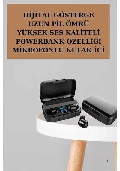 Güçlü Batarya Yüksek Kalite 5 0 Anc Bluetooth Kulaklık