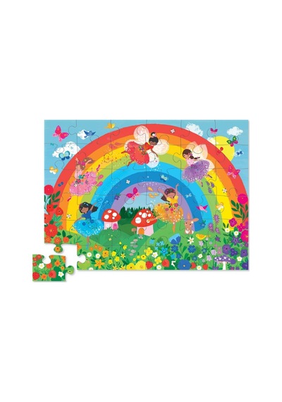 Crocodile Creek Dekoratif Puzzle 36 Parça Over The Rainbow