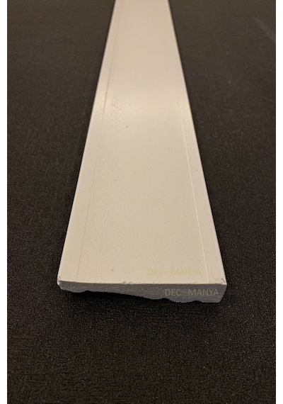 Boyanabilir Duvar Çıtası 7 Cm Poliüretan Çıta Boyanabilir Çıta Süpürgelik Bordür