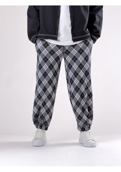 Cocopelli Desenli Gri Erkek Baggy Pantolon Coc2786 Gri