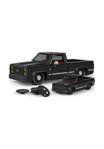 Mattel Brick Shop 83 Chevy Silverado Building Toy Kit