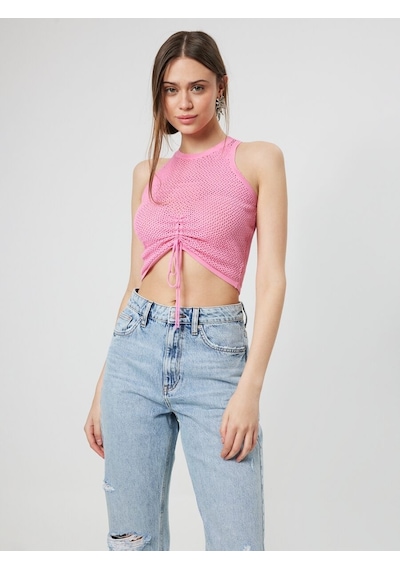 LOFT Crop Kadın Atlet Lf2032014 Q1.v1 Pembe