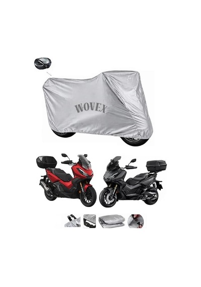 Honda İle Uyumlu Adv 350 Motosiklet Brandası Arka Çanta Uyumlu Su Geçirmez Uv Korumalı Branda,örtü,renk,gri Genel