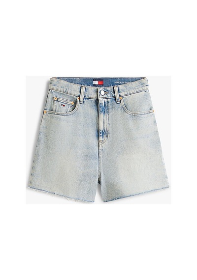 Tommy Hilfiger Kadın Mom Şort-16314 Açık Mavi