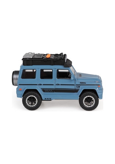 Vardem Kutulu Sürtmeli Işıklı Müzikli Off-road Lüks Araba - Mavi