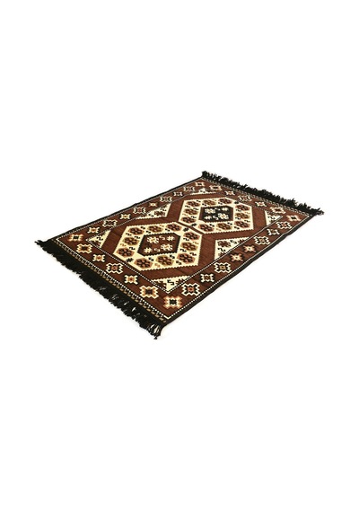 Shark Anadolu Yörük Kilim Kahve Renkli