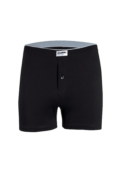 6 Adet Yıldız Erkek Taşma Lastik Düz Renk Penye Boxer Short 43
