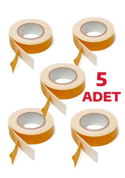 Çift Taraflı Köpük Bant 18mm X 2mt 5 Adet