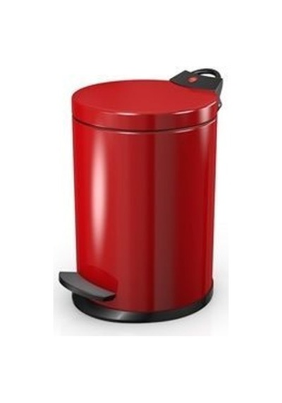 Hailo T2 Kırmızı Çöp Kovası - 4 L Kırmızı