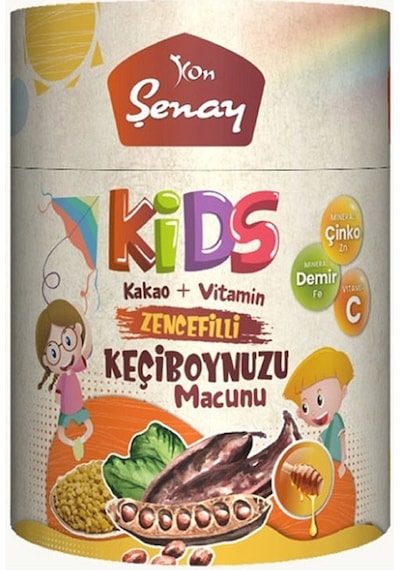 Şenay Kids Keçiboynuzu Macunu 240 Gr Kakao+Vitamin+Zencefilli
