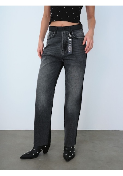 LOFT Straight Regular Fit Kadın Pantolon Lf2038093 Q1.v1 Denim
