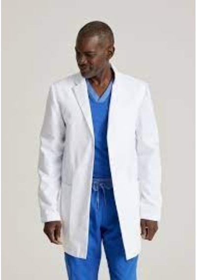 Grey's Anatomy Grc952 Men Lab Coat Beyaz