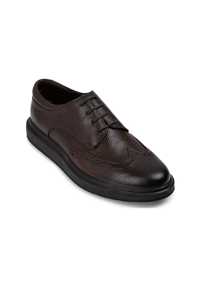 Deery Hakiki Deri Kahverengi Comfort Günlük Erkek Ayakkabı - 01942mkhvp01 Kahverengi
