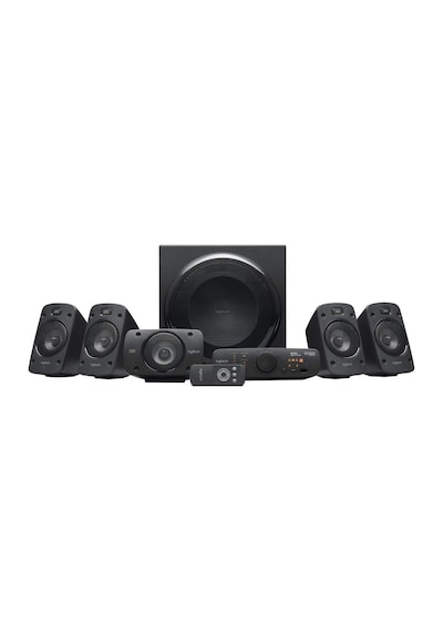 Logıtech 980-000468, Z906, 500w, 5+1, Surround, Uzaktan Kumandalı, Ses Sistemi Siyah