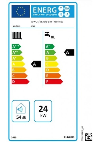 Vaillant VUW 24/28 AS/1-1 (H-TR) ecoTEC intro 24 20.000 Kcal/h Tam Yoğuşmalı Kombi