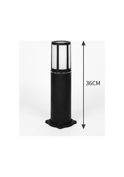 Troy Bahçe Armatürü 360 Mm E27 Duy Dış Mekân Aydınlatma Armatürü Siyah - 925374569 Siyah