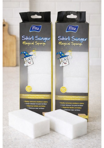 Emilahome Sihirli Sünger Magical Spongle 4 Adet - 867888064 Diğer