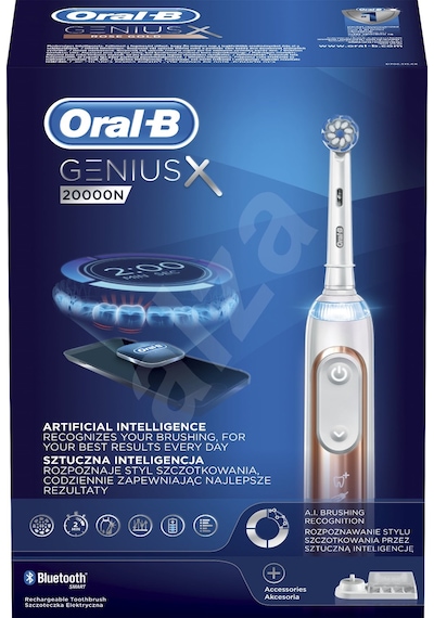 Braun Oral Genıus X 20000N Elektrikli Diş Fırçası Rose Gold