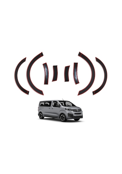 Opel Zafira Life Ferrous Çamurluk Koruma Dodik Seti 8 Parça 2019 Ve Üstü