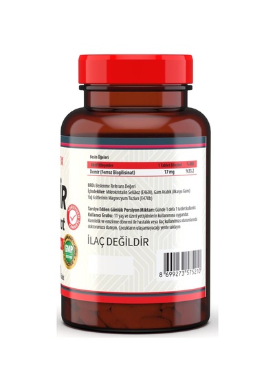 Nevfix Demir Bisglisinat 120 Tablet