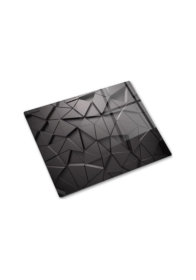 Tr Antrasit Kristal Cam Kesme Tahtası 29cm X 34cm Diğer
