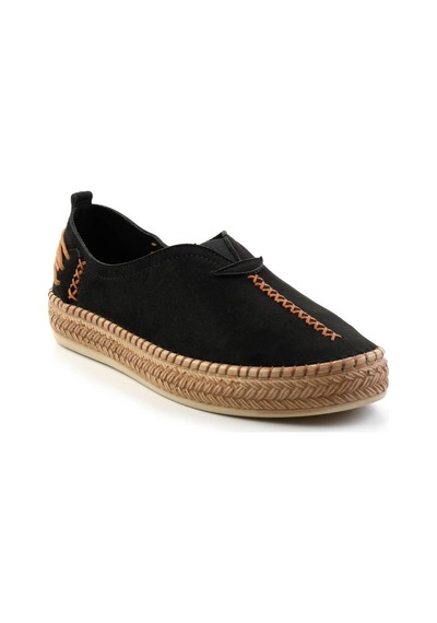 Bambi Siyah Kadın Espadril K01309210502 Siyah