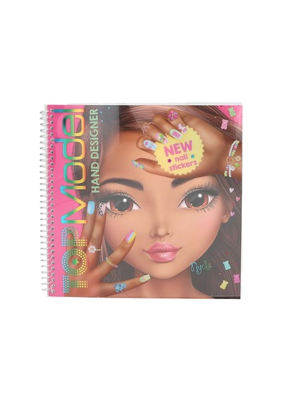 Depesche Topmodel 14000 Hand Designer El Ve Tırnak Tasarım Boyama Kitabı Stickerlı 46 Sayfa