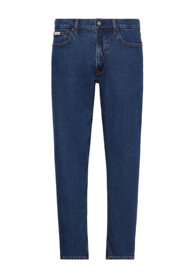 Calvin Klein Classıc Taper Pacıfı, E5d, 30, 30 Mavi Erkek Kot Pantolon