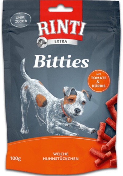 Rinti Bitties Tavuk Etli ve Domatesli Köpek Ödülü 100 G
