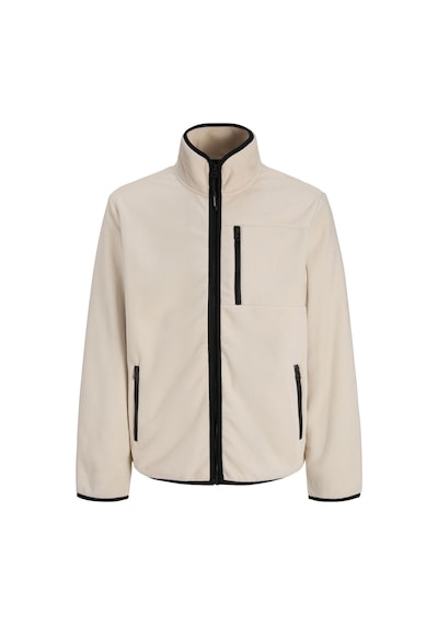 Jack & Jones Lupo Erkek Krem Polar Ceket 12298667-mbm
