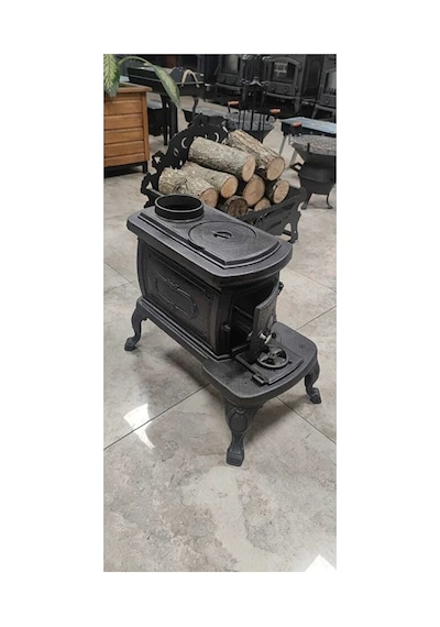 Flame Stove Fs-059 Nostaljik Fransız H2 Pik Döküm Soba