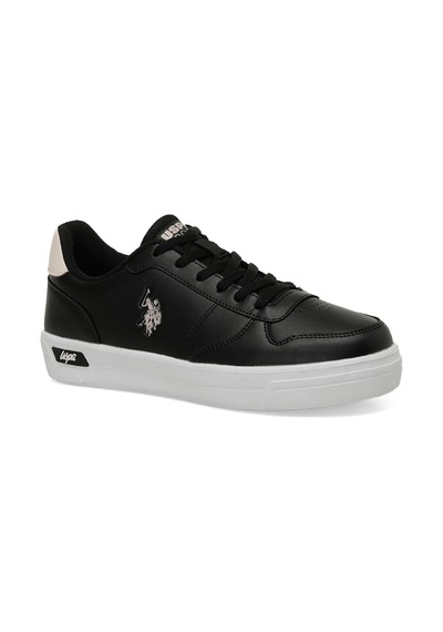 U.s. Polo Assn. Ellıs 4pr Siyah Kadın Sneaker 000000000101812643 Siyah - Pudra
