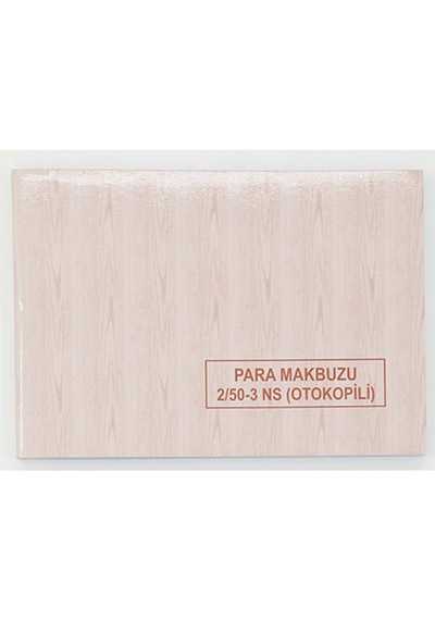 Dilman Para Makbuzu 2/50 3 N Otokopili- 12 Adet