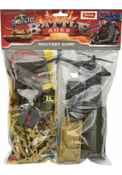 Ern-852 Toys Pvcli Asker Seti - Eren Oyuncak