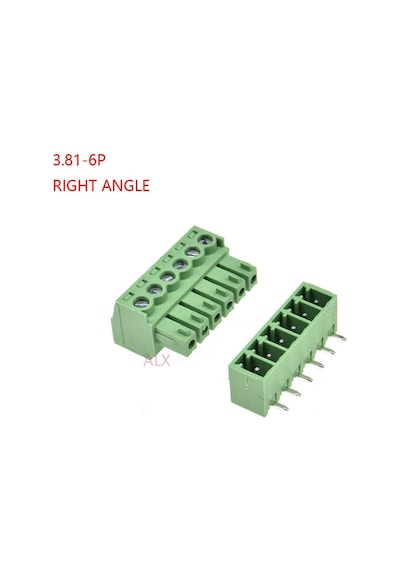 Klemens 6 Pin Takım 90D 3 81 MM Pcb Tipi