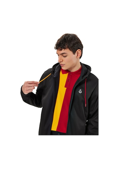 Gsstore Galatasaray Erkek Fermuarlı Hoodie E251079 Siyah