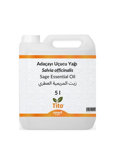 Adaçayı Uçucu Yağı Salvia Officinalis 5 Litre 5 L