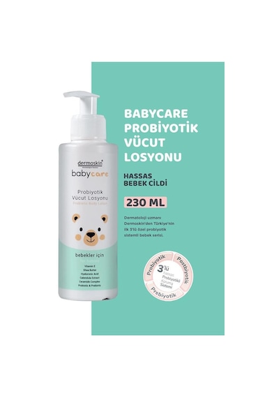 Dermoskin BabyCare Probiyotik Vücut Losyonu 230 ML