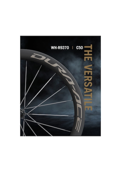 Shimano Dura-ace R9370 C50 Ön Arka Karbon Jant Seti Tubeless Wh-r9370-c50-tl Ewhr9370c50lredb / Ewhr9370c50lfedb Siyah