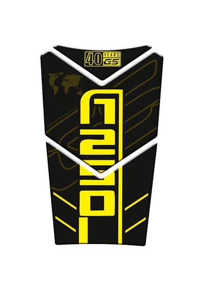 Bmw Gs R1250 Uyumlu Tank Pad 002 Çok Renkli