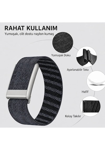 Whoop 5 İle Uyumlu Hasır Dokuma Kumaş Kordon, Esnek Ve Nefes Alabilir Naylon Bileklik, Ayarlanabilir Hafif Spor Kordonu Sensör/cihaz Dahil Değildir Green Çok Renkli Whoop 5 İle Uyumlu Hasır Dokuma Kumaş Kordon, Esnek Ve Nefes Alabilir Naylon Bileklik, Ayarlanabilir Hafif Spor Kordonu Sensör/cihaz Dahil Değildir Green Çok Renkli