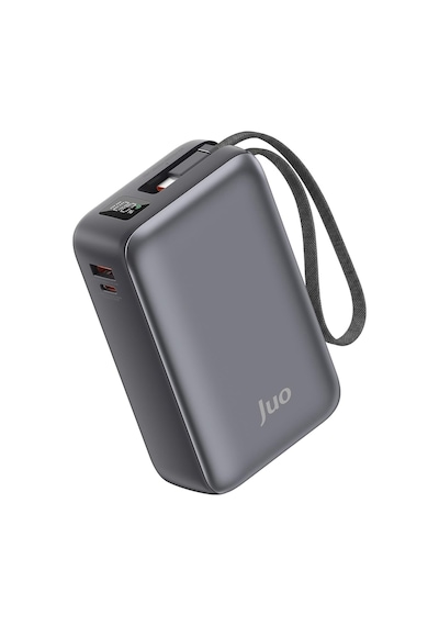 Tr 30000mah 65w Led Ekranlı Usb-a + Type-c Dahili Kablolu Powerbank Taşınabilir Pd Hızlı Şarj Cihazı