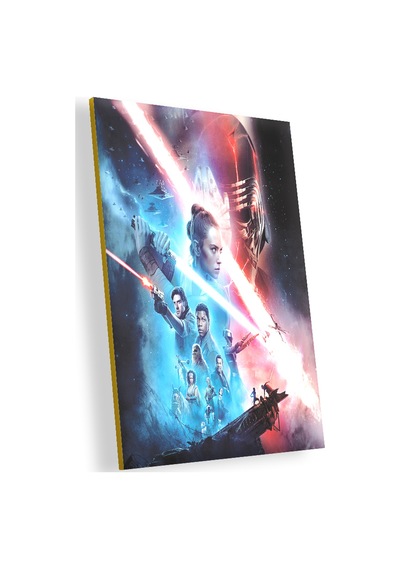 Cakasepetim Star Wars The Rise Of Skywalker Kompozisyon Ahşap Mdf Tablo