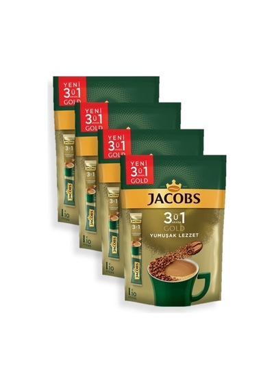 Gold 3ü1 Arada Yumuşak Lezzet 18 Gr 10 Adet X 4 Diğer