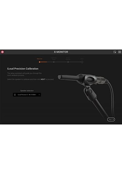 Ik Multimedia İloud Precision 5 - Çift El Yapımı İtalyan Malı: 5'' 135w Rms 2-yollu Dijital Kontrollü Stüdyo Referans Monitörü/hoparlörü Çift