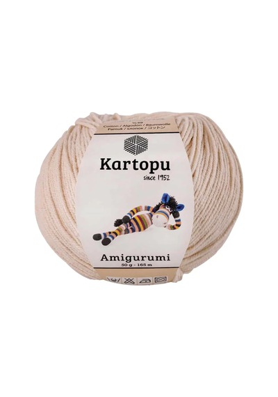 Tedar 10 Adet Amigurumi El Örgü İpi 50gr 354 Najmaddin (No:1) 8.5Cm X 10.5 Cm