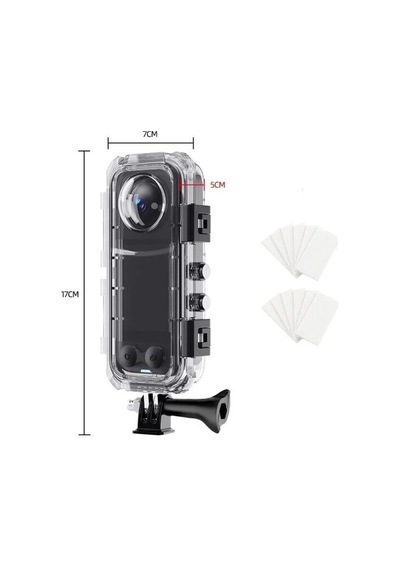 Mark Insta 360 X4 Uyumlu Su Geçirmez Kılıf