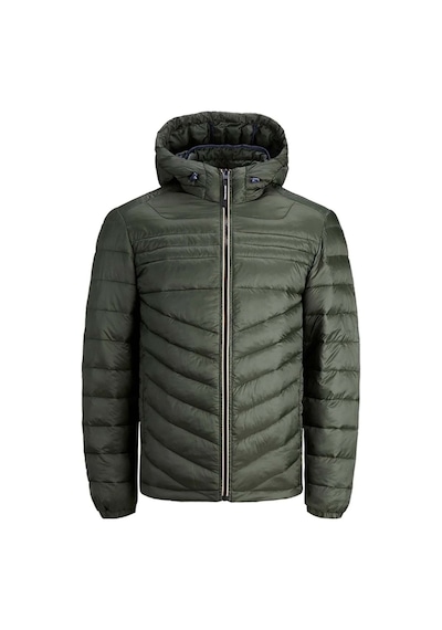 Jack & Jones Erkek Şişme Puffer Kapüşonlu Mont - 12211785 001