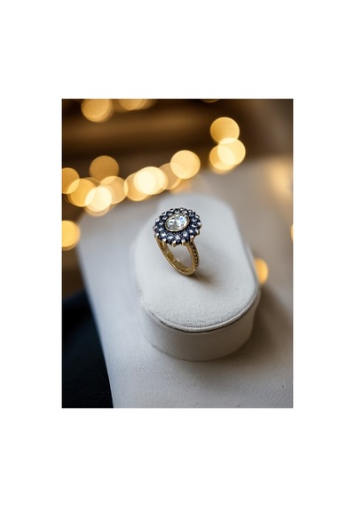 Kristal Oval Taşlı Yüzük 439622